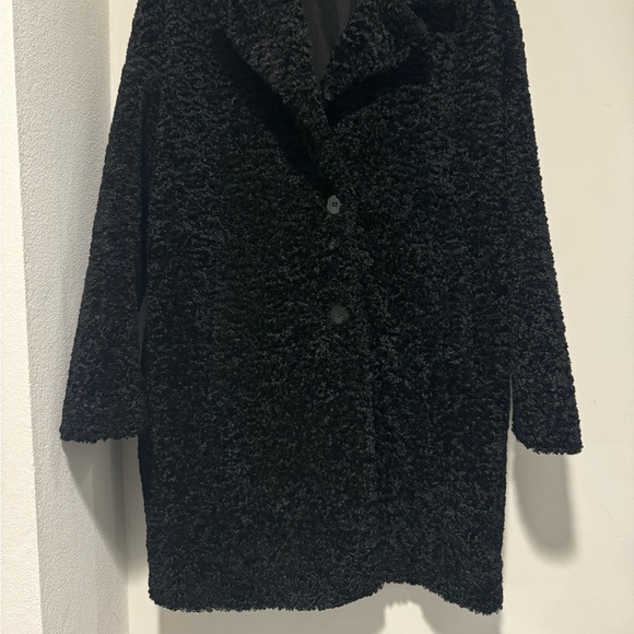 Velvety Boucle Black Jacket - Picture 5 of 6